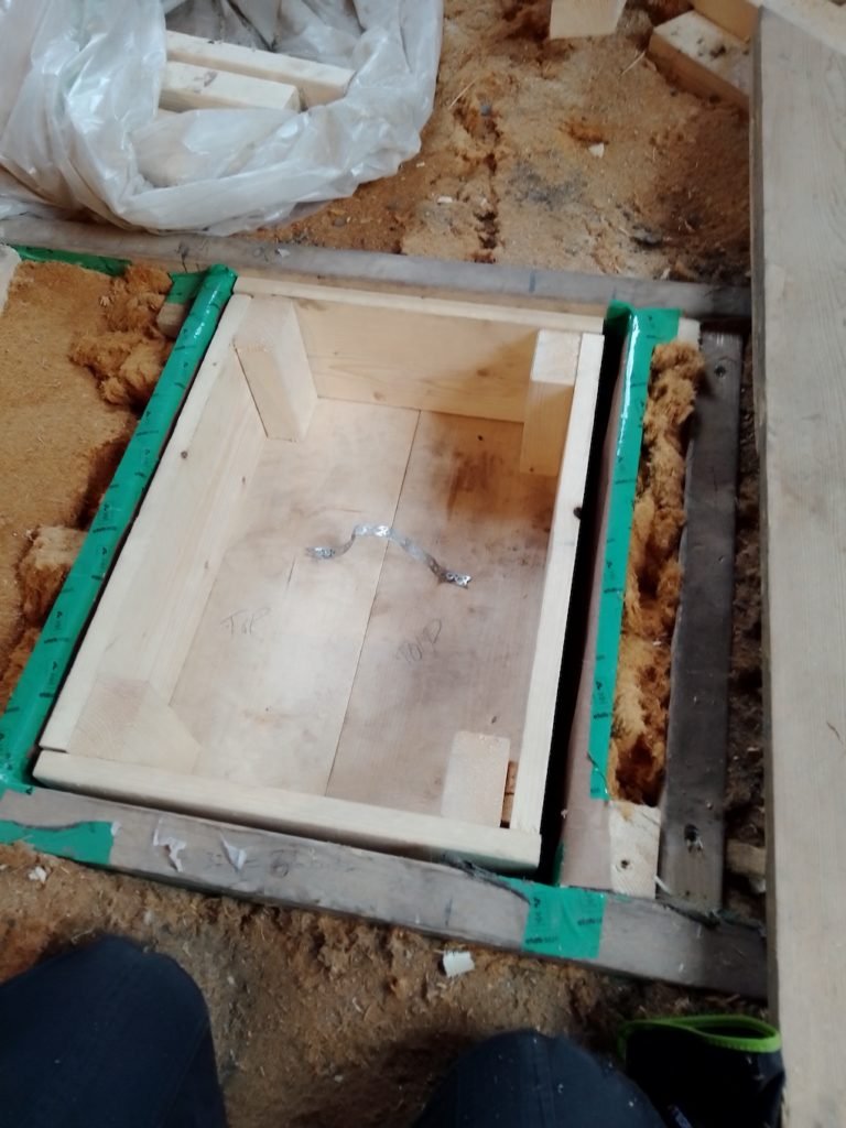 Building a floor hatch