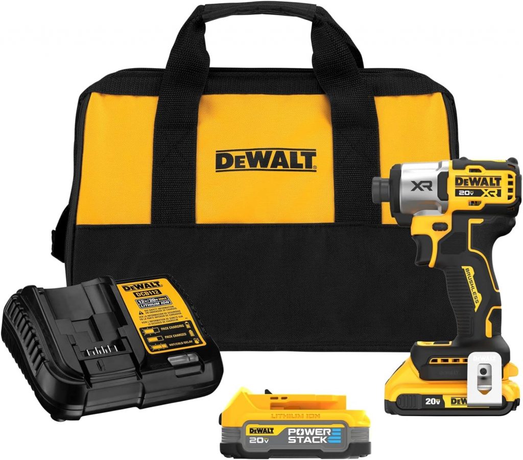 DEWALT 20V MAX Impact Driver with brushless technology